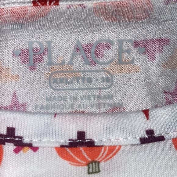 Children’s Place set of 3 Fall long sleeve T-shirts NEW GIRLS 16 - Picture 3 of 5